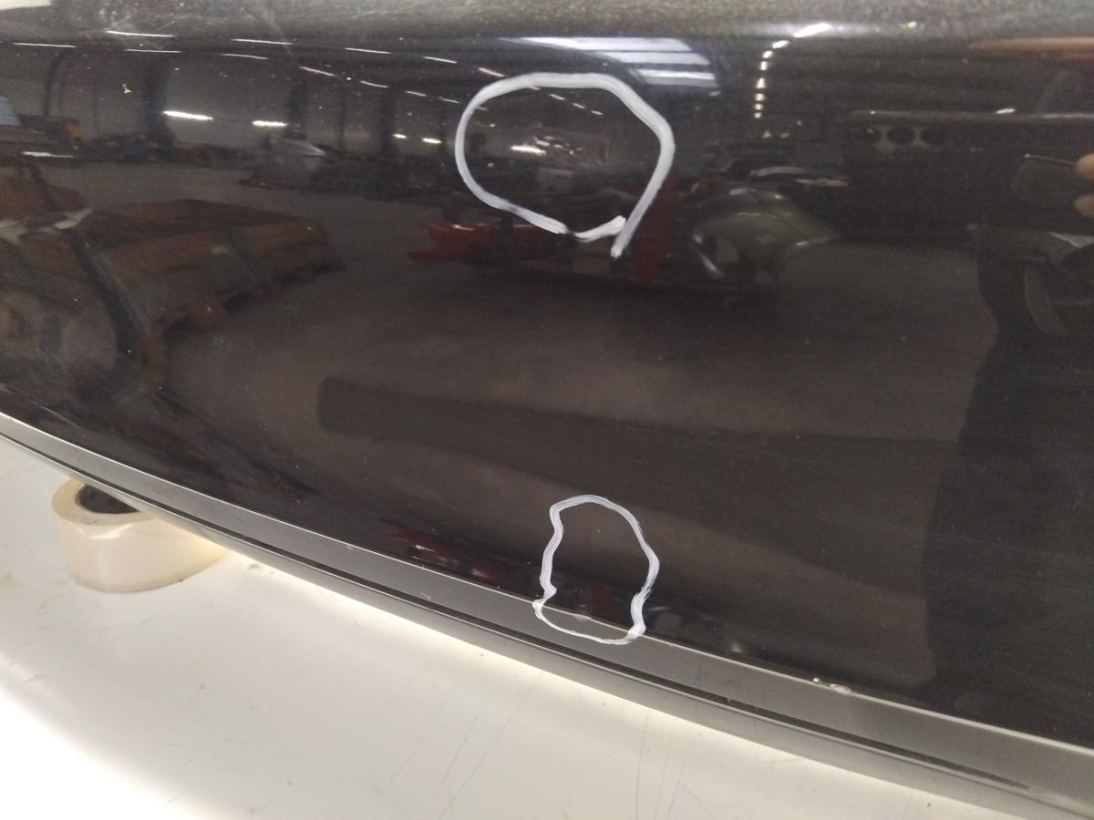 Skoda Fabia 2 5J Kombi original Sto&szlig;f&auml;nger Sto&szlig;stange hinten Bj.2008 schwarzmetallic 9910