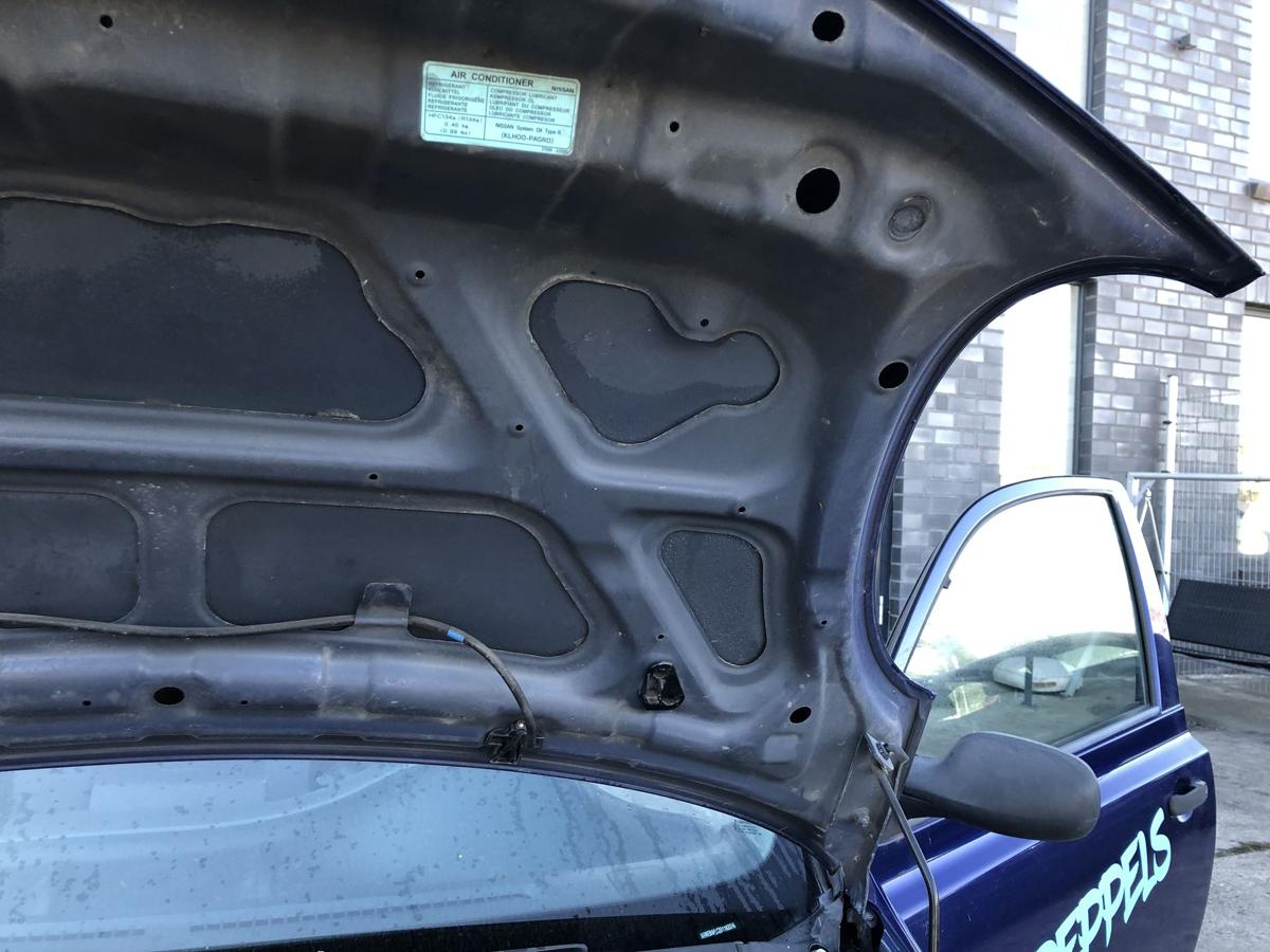 Nissan Micra K12 Motorhaube Haube Klappe Deckel vorn BW6 Dark Blue Perl