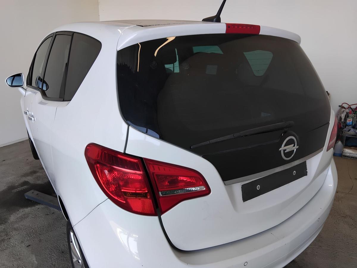 Opel Meriva B original Heckklappe casablancaweiss mit Heckscheibe BJ2011