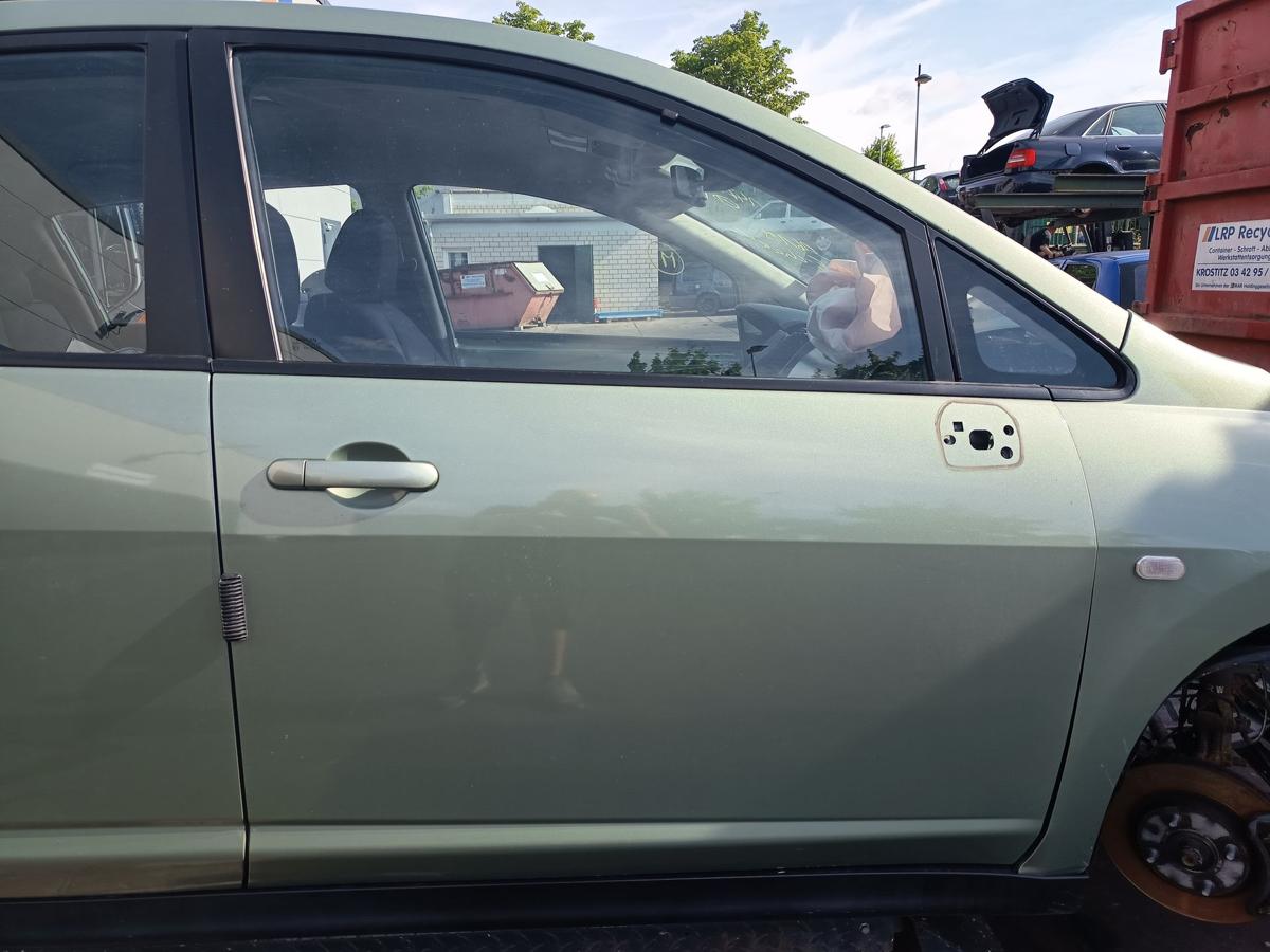 Nissan Tiida C11 original T&uuml;r vorne rechts J40 Green Flash Baujahr 2008