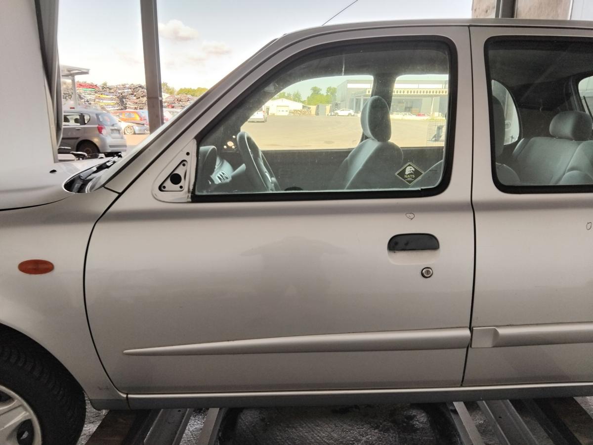 Nissan Micra K11 2.Facelift Tür vorn links Fahrertür 5-Türer BJ2001 KL0 silvermetallic