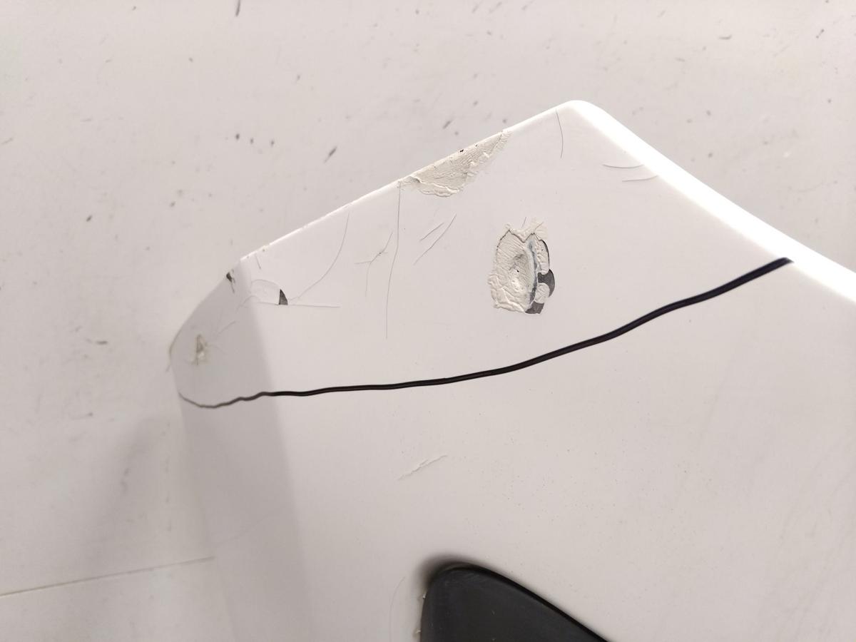 Peugeot 308 I original Sto&szlig;stange Sto&szlig;f&auml;nger vorn EWP Schneewei&szlig; BJ2010