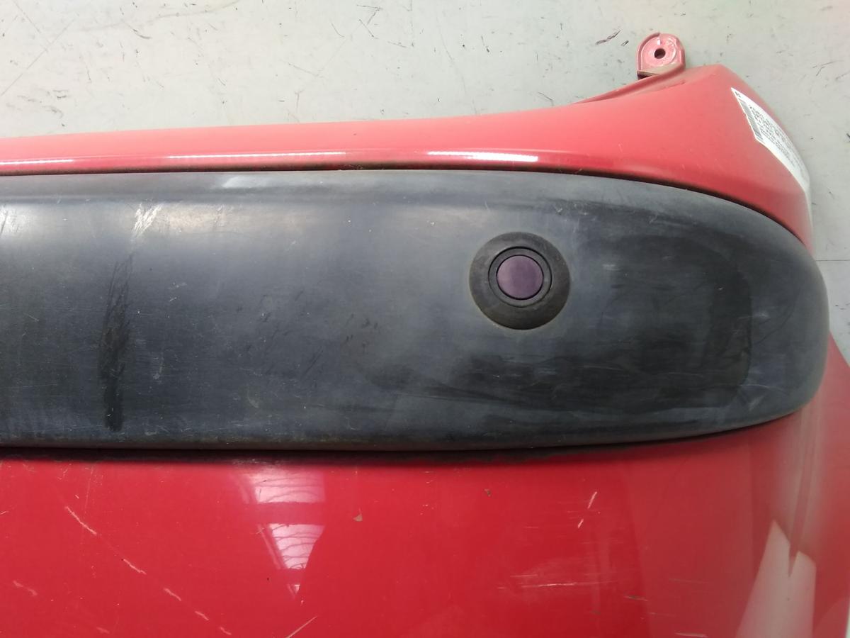 Peugeot 1007 original Stoßfänger Stoßstange hinten Sport rot mit PDC Bj.2005