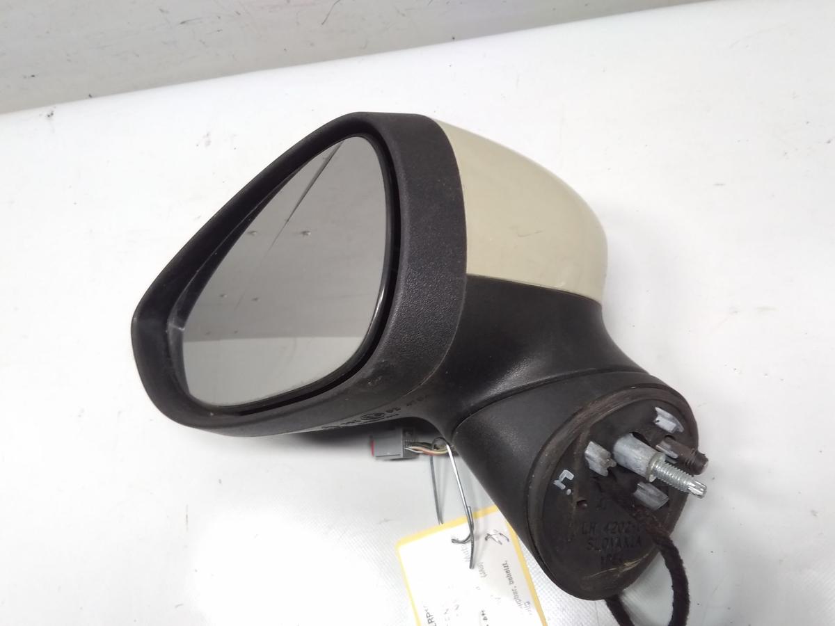 Ford Fiesta JA8 original Au&szlig;enspiegel links elektrisch anklappbar 8polig BJ2009