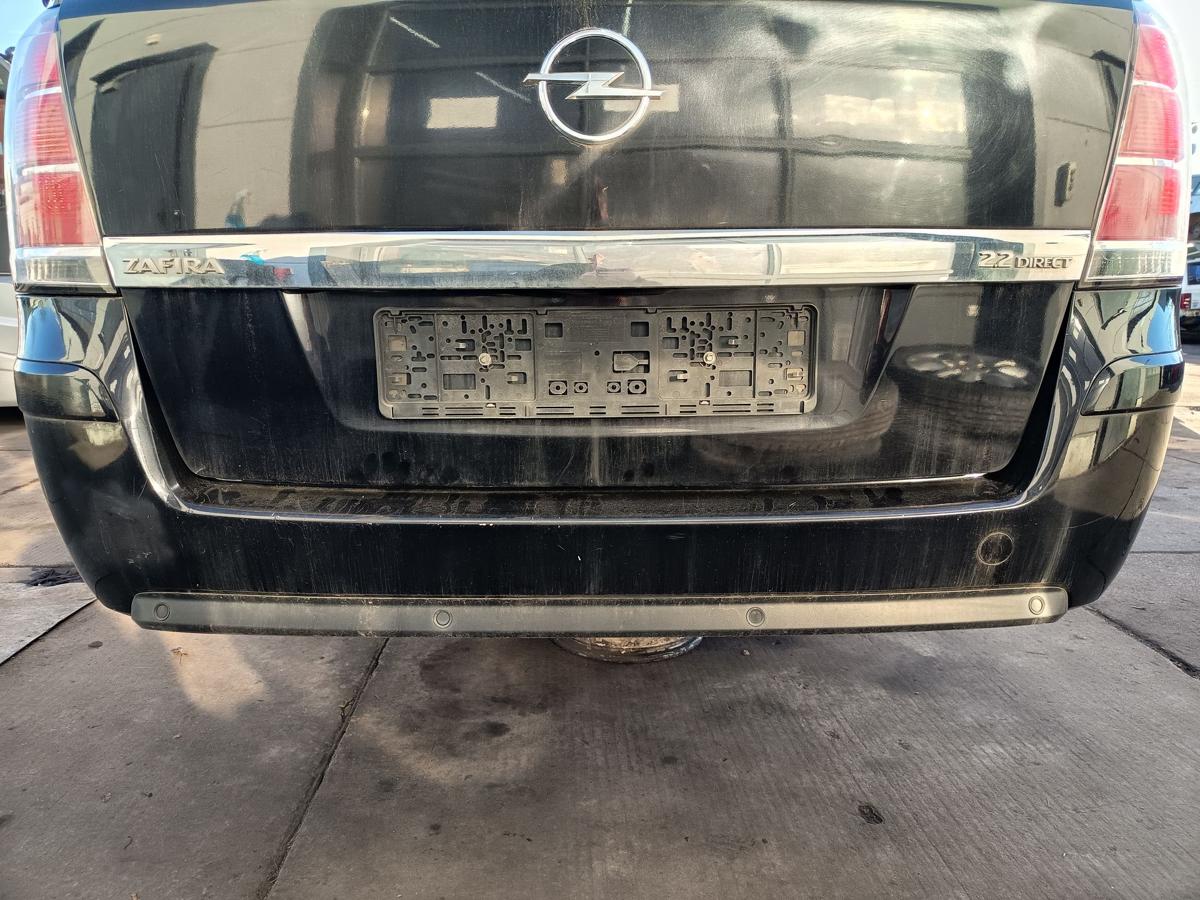 Opel Zafira B original Sto&szlig;stange hinten PDC Z20R schwarz vor Facelift Bj 2005