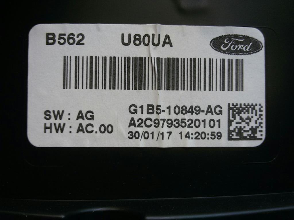 Ford Ka+ original Kombiinstrument Tacho 1.2 63kw A2C9793520101