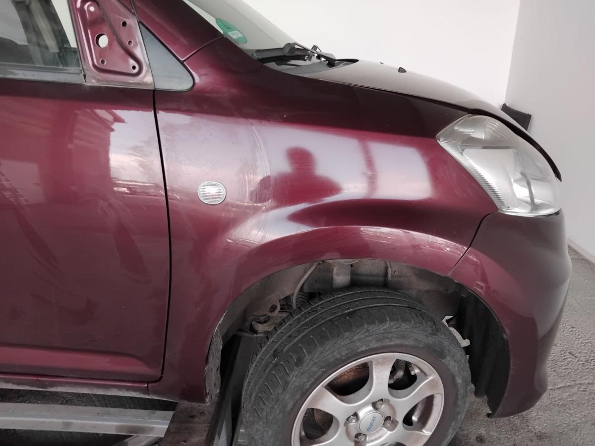 Subaru Justy 4 M300F Sirion 2 M300 original Kotflügel vorn rechts BJ2008 R56 Maroon brown perl.