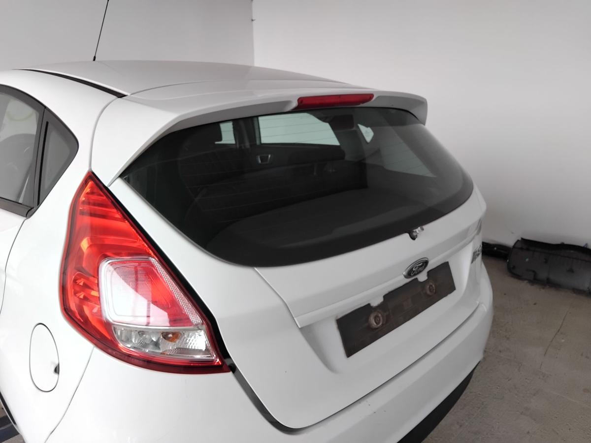 Ford Fiesta JA8 CCN 2013-2017 Heckklappe frostwei&szlig; mit Heckscheibe und Spoiler