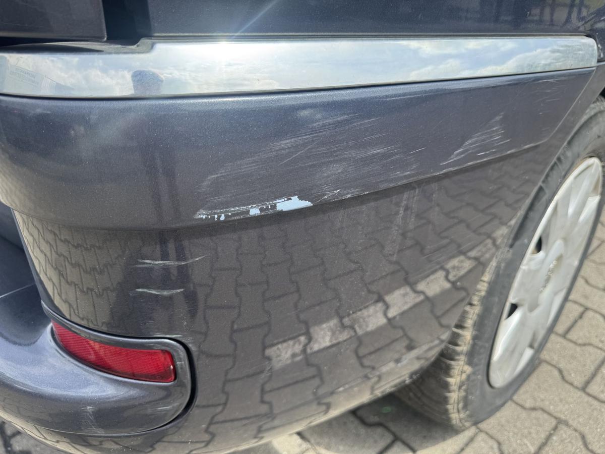 Peugeot 807 original Sto&szlig;stange Stossf&auml;nger hinten EYJ Aster Grau Metallic Bj.2013