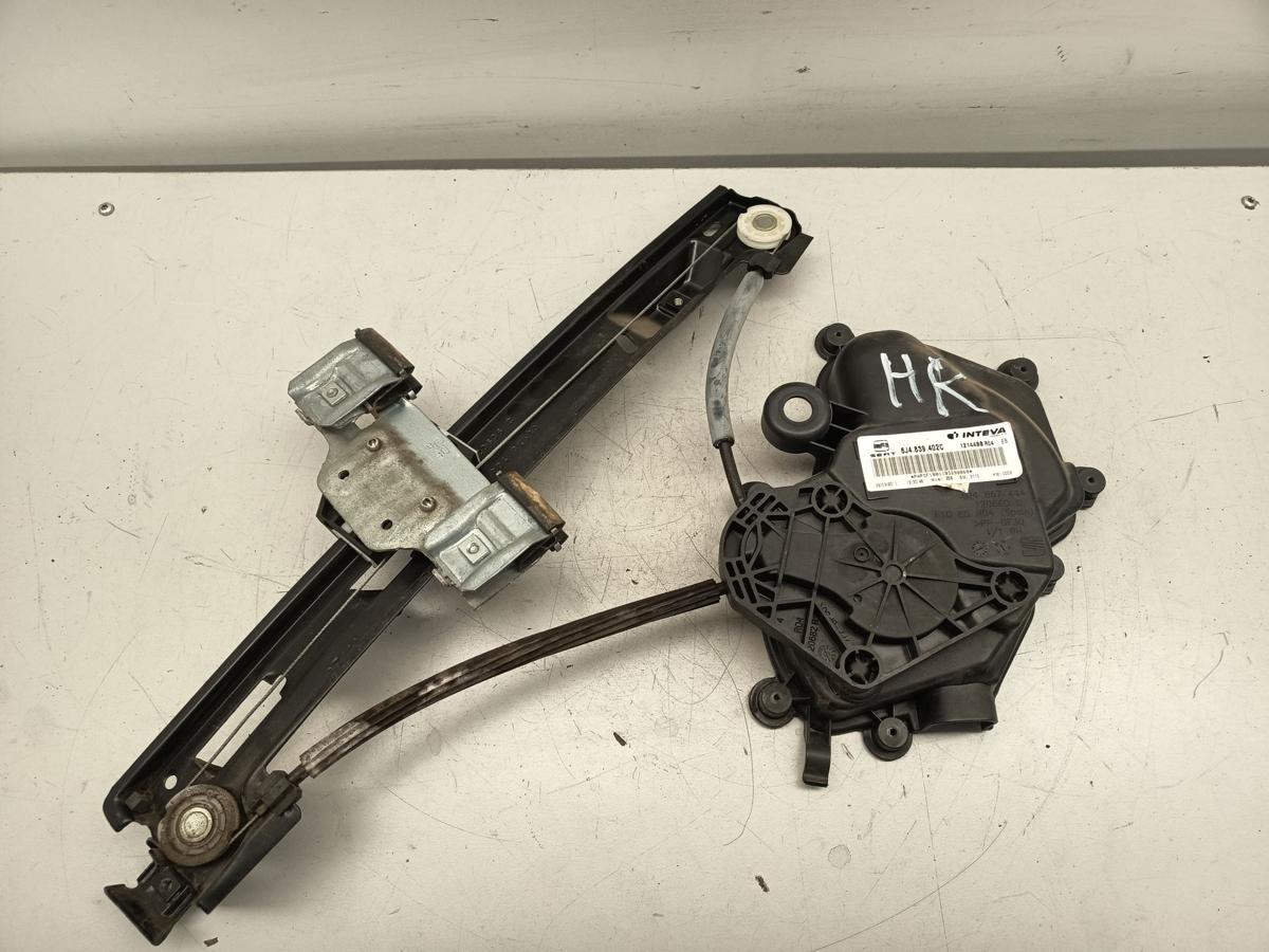 Seat Ibiza 6J 5t&uuml;rer Fensterheber hinten rechts 6J4839402C mit Motor 6R0959812D