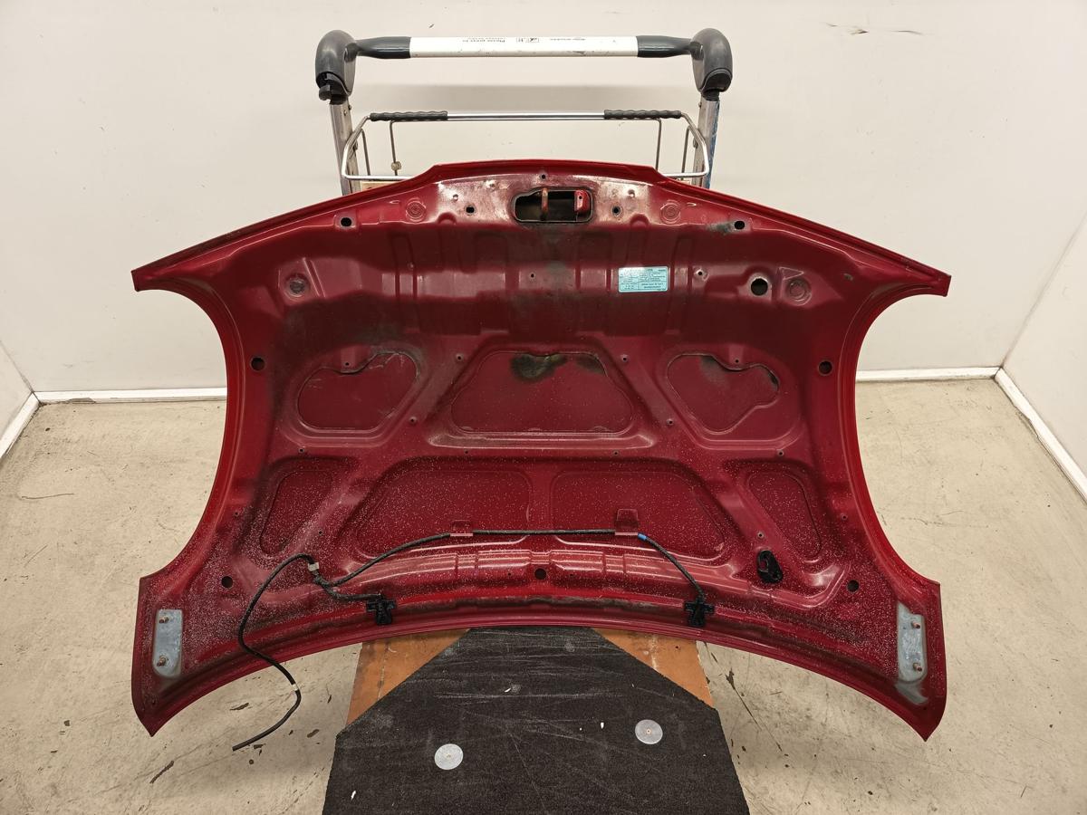 Nissan Micra K12 original Motorhaube Deckel vorne Z10G Solid Red Baujahr 2004