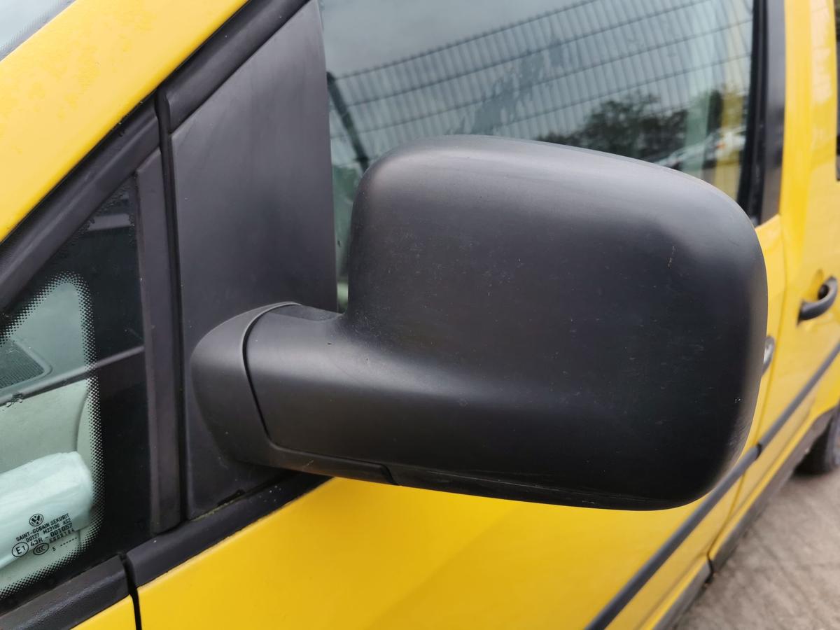 VW Caddy 2K Aussenspiegel Rückspiegel Spiegel links elektrisch unlackiert