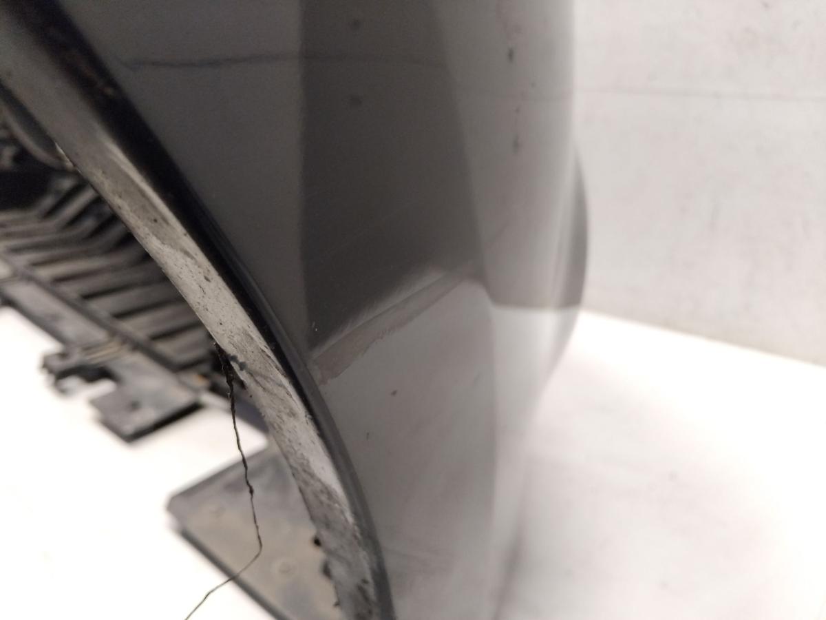 Renault Megane 3 orig Sto&szlig;stange Stossf&auml;nger vorn NV472 Bleu Crepuscule BJ2009