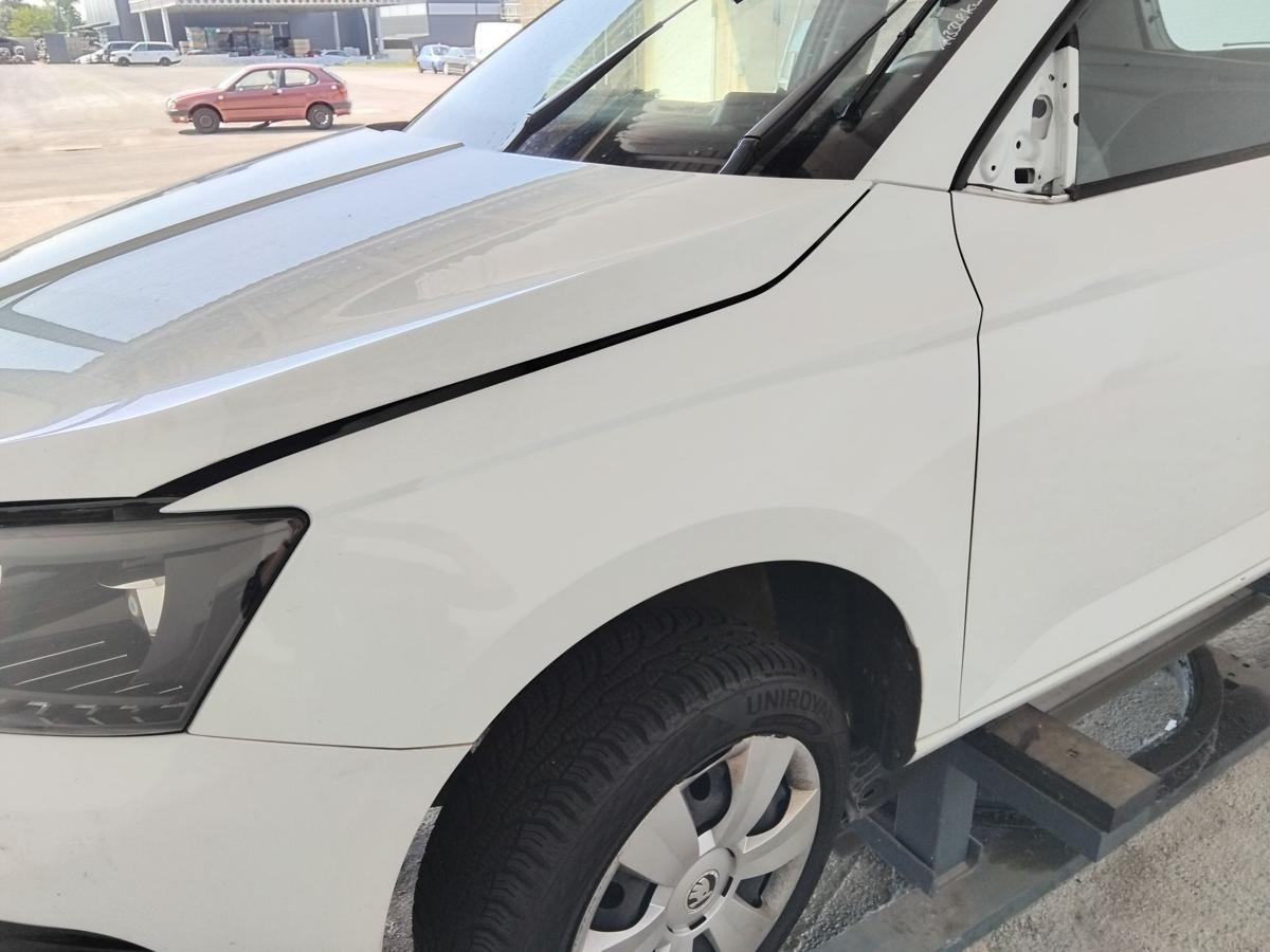 Skoda Fabia 3 III NJ original Kotflügel vorn links weiss LF9F Laser White BJ2014