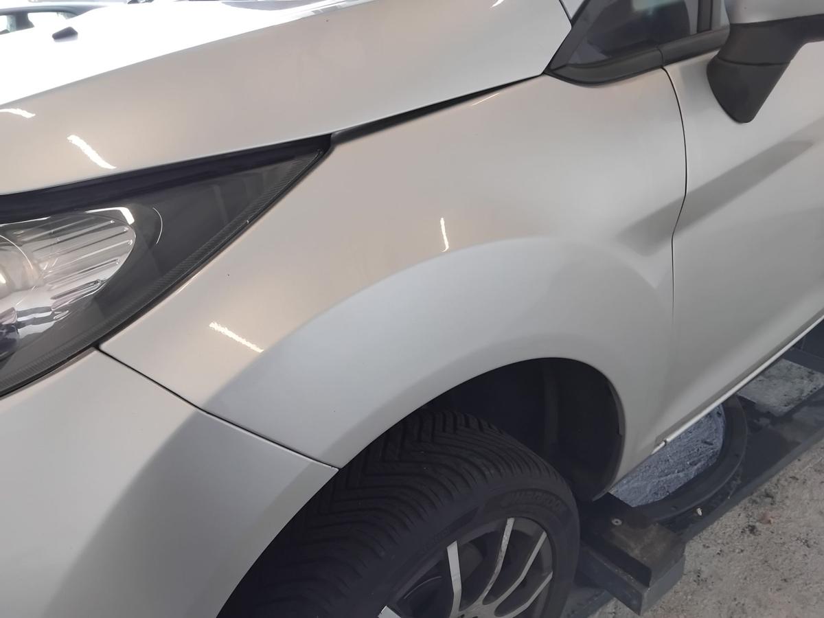 Ford Fiesta JA8 original Kotfl&uuml;gel vorn links Polarsilbermetallic BJ2009