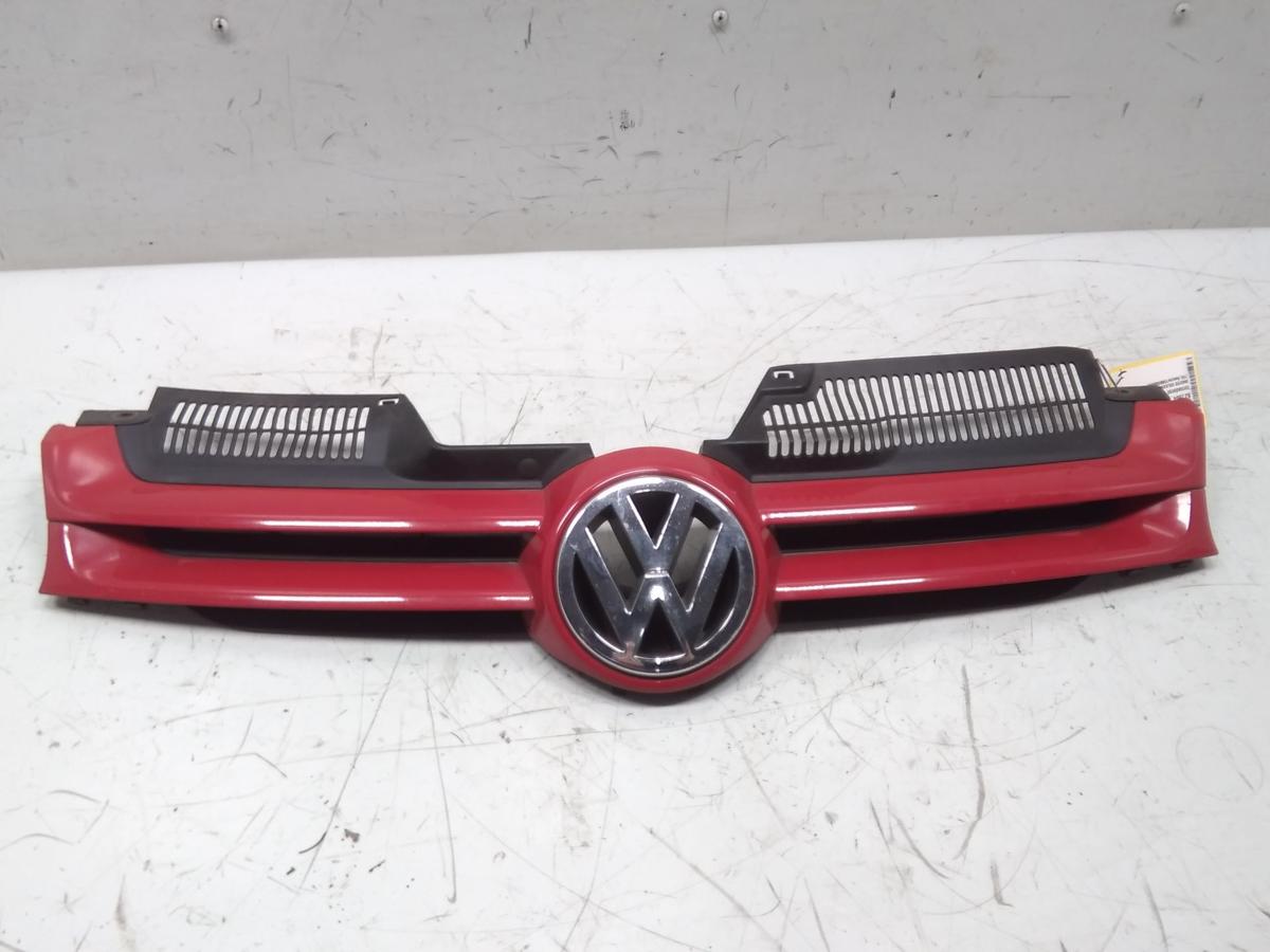 VW Golf 5 1K original K&uuml;hlergrill tornadorot LY3D mit Emblem BJ2004