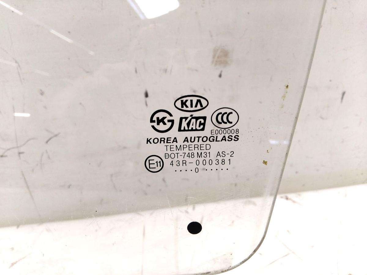 Kia Picanto I BA Facelift original T&uuml;rscheibe vorn links gr&uuml;ncolor 5t&uuml;rig BJ2011