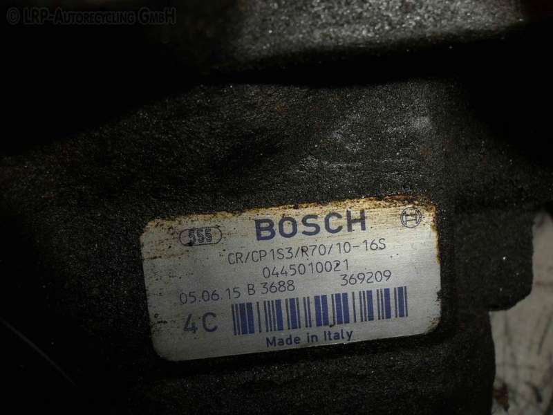 Peugeot 807 Einspritzpumpe Hochdruckpumpe original 2.2TD 0445010021 Bj.2005