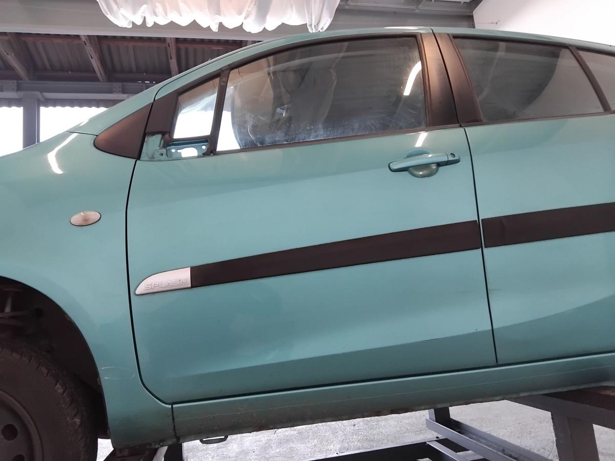 Suzuki Splash EX Tür vorn links Fahrertür ZKC Splash Turquoise Metallic BJ2008