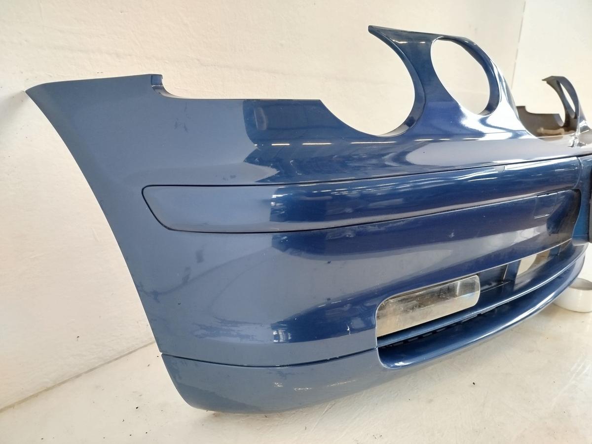BMW 3er Compact E46 Stossfänger Stossstange Bumper vorn 364 Topasblau met TEXT
