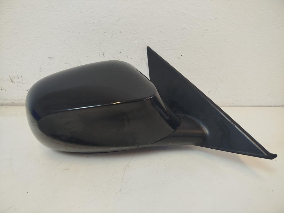 BMW 1er E87 LCI Au&szlig;enspiegel rechts R&uuml;ckspiegel Seitenspiegel ele 668 schwarz II