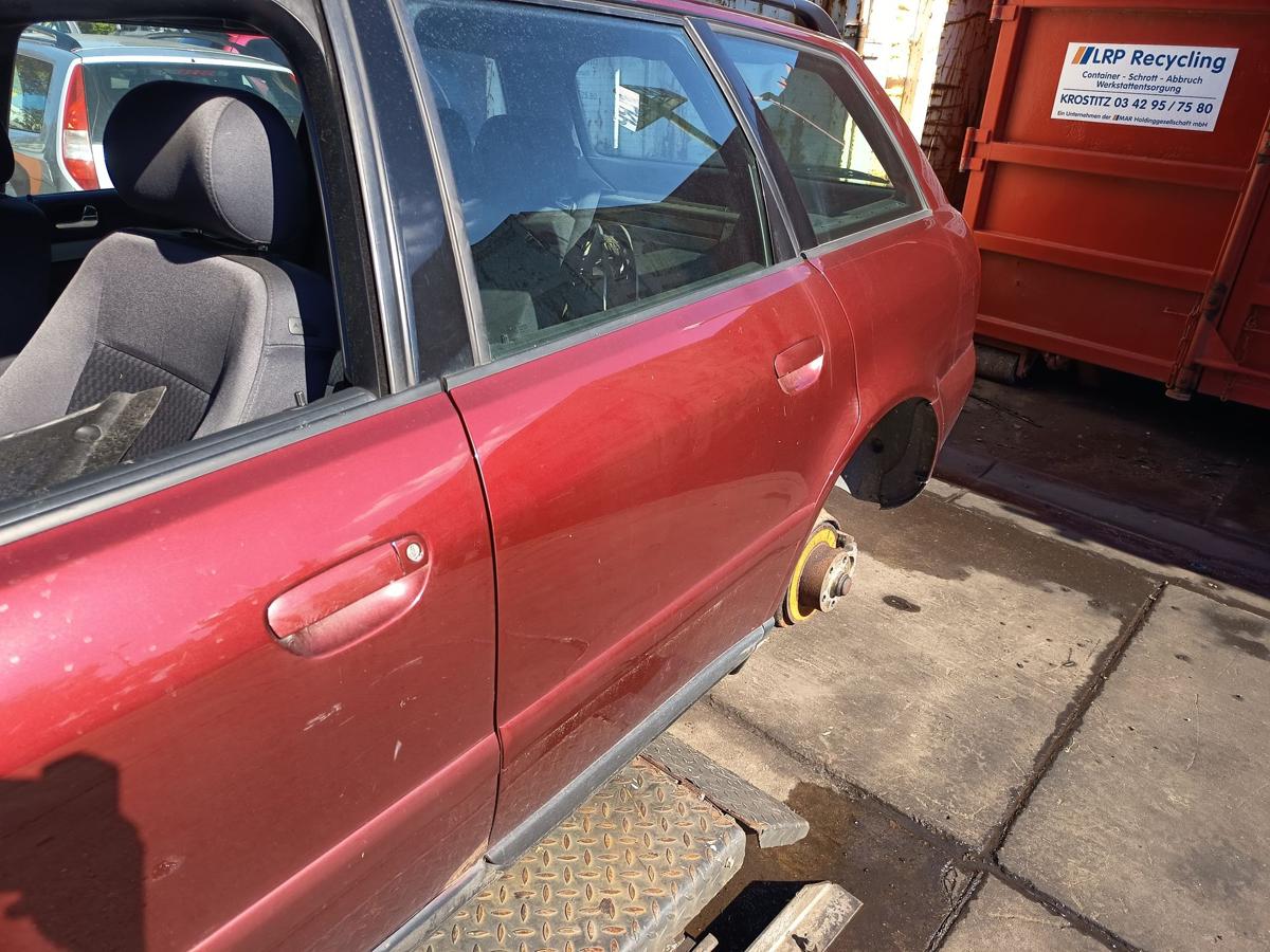 Audi A4 B5 8D original Tür hinten links Fond Z3L Hibiscusrot Bj 2000