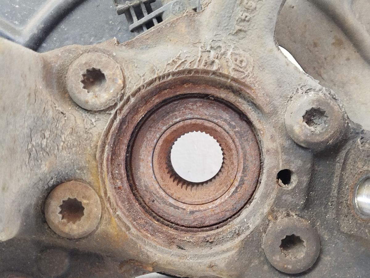 VW Tiguan 5N ab 2011 Achsschenkel vorn rechts Radlagergeh&auml;use Bremse 312x25mm