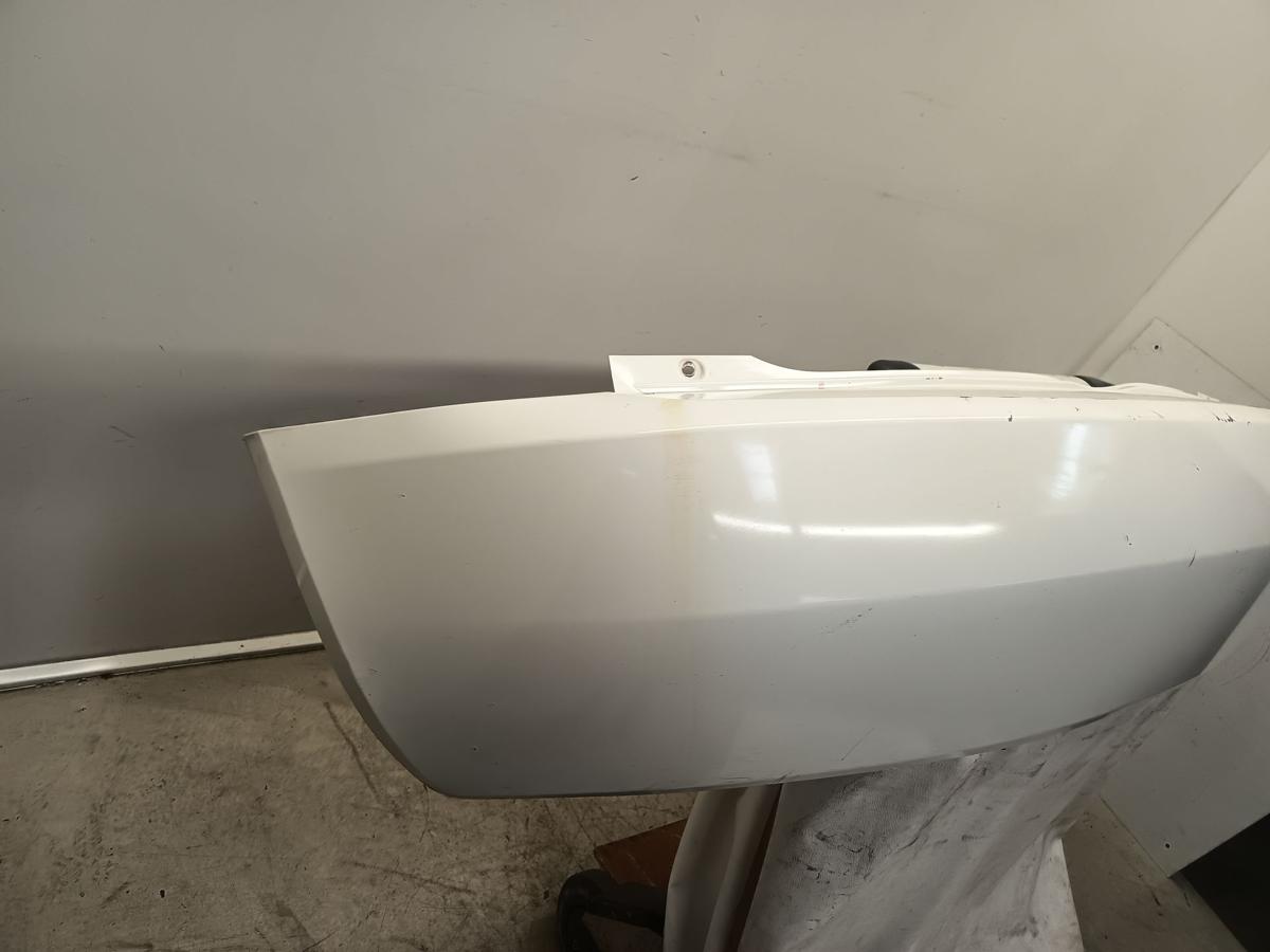 Skoda Roomster Praktik 5J orig Stoßstange Stoßfänger hinten LF9E-weiss Bj 2007