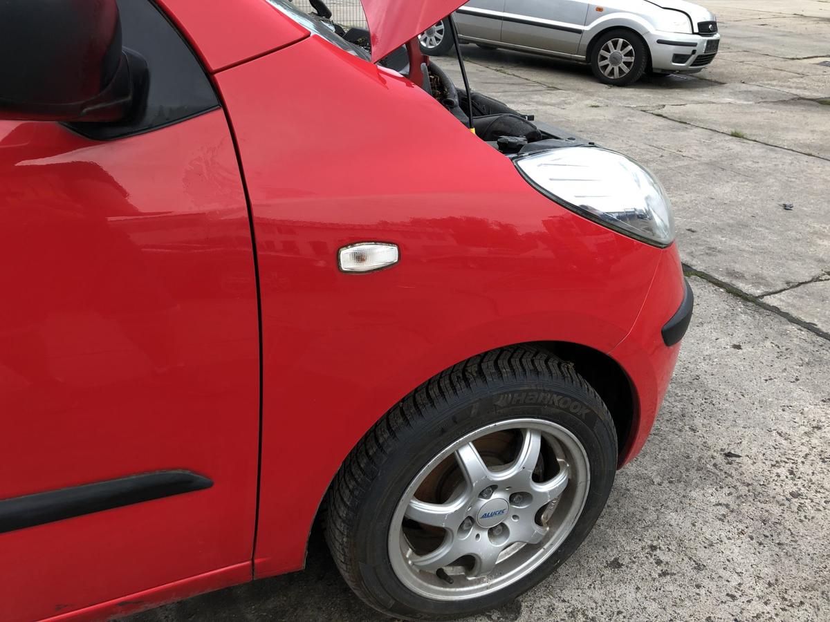 Hyundai i10 PA Kotflügel vorn rechts Beifahrerseite H4 Electric Red