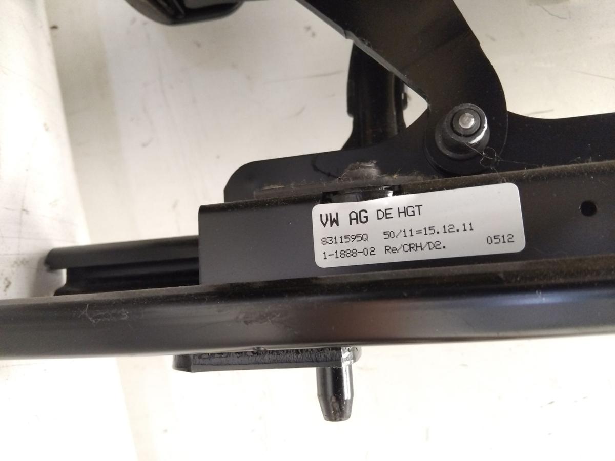 VW Golf 6 orig. Sitz vorn rechts Beifahrersitz Stoff dunkelgrau 5-Türer BJ2012