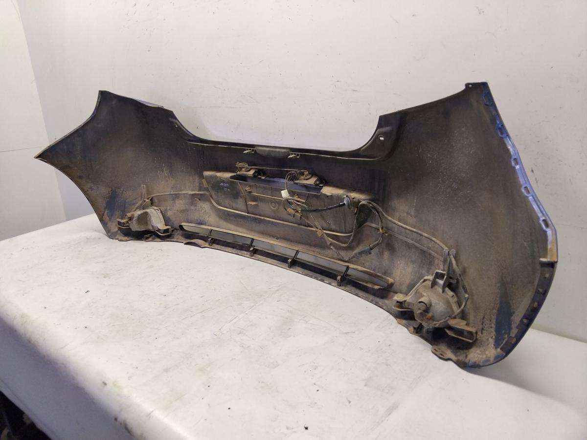 Mazda 2 DE original So&szlig;stange Stossf&auml;nger hinten blaumetallic BJ2009