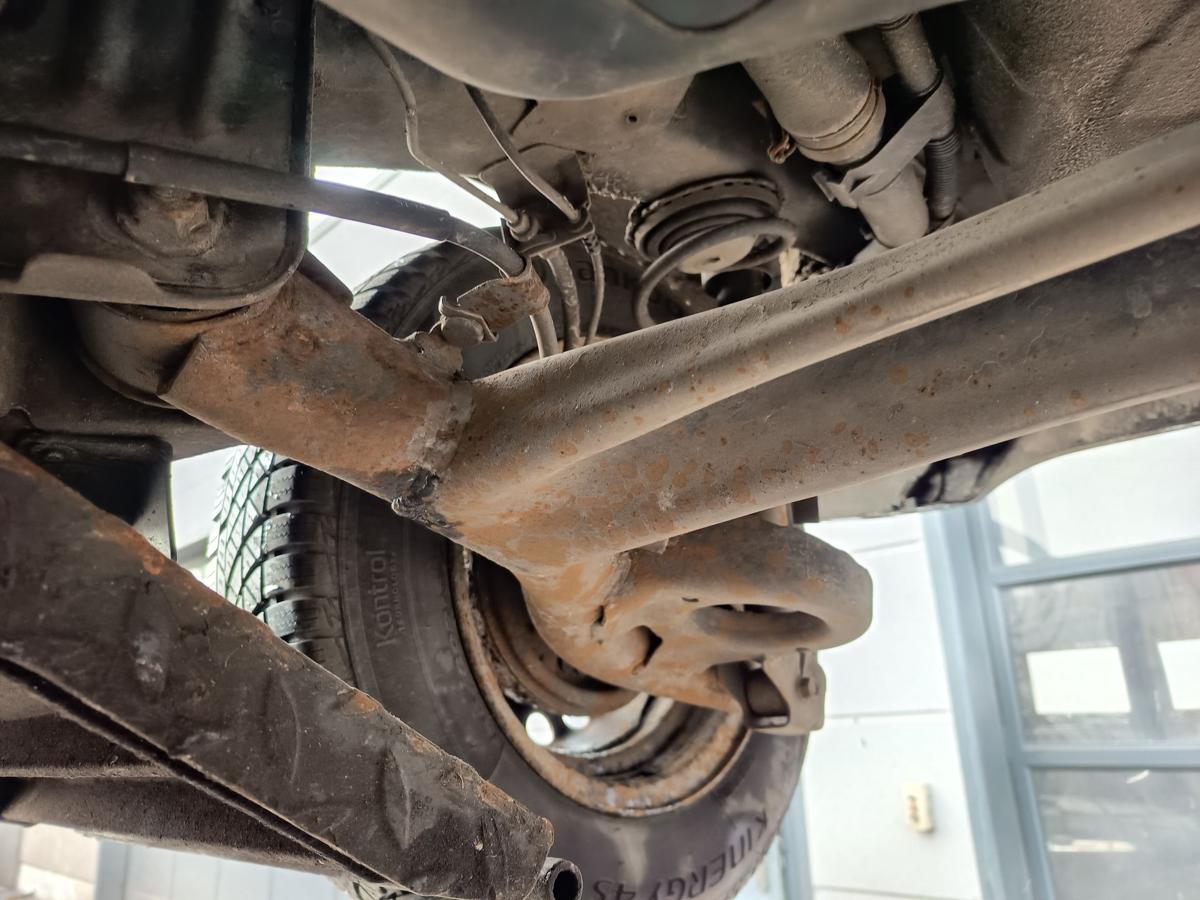 Chevrolet Spark M300 orig Hinterachse Tr&auml;ger trommelgebremst f&uuml;r 1,0l 50kW Bj 13