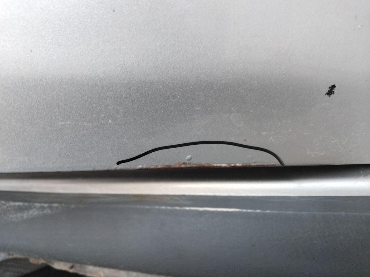 Nissan Micra K11 Tür hinten rechts 5-Türer KL0 silvermetallic 2.Facelift BJ2001