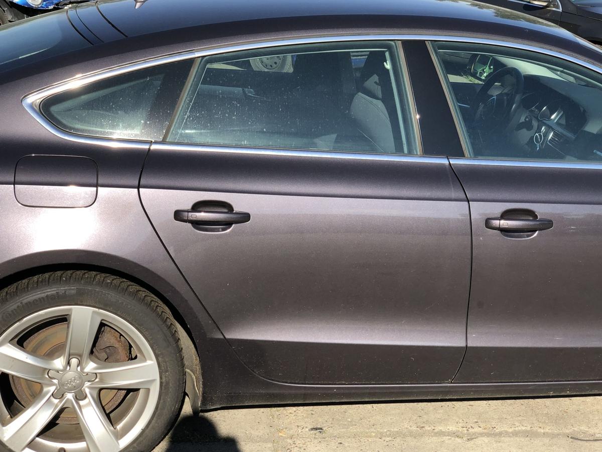 Audi A5 8T Sportback T&uuml;r hinten rechts im Rohbau Fondt&uuml;r LZ4X Amethystgrau Met