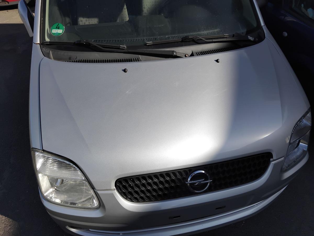 Opel Agila A original Motorhaube Deckel vorn starsilbermetallic III Z157 BJ2003