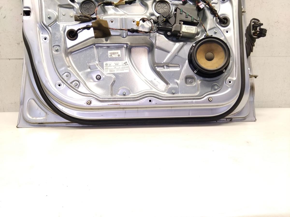 VW Polo 9N T&uuml;r vorn links Fahrert&uuml;r reflexsilbermetallic LA7W 5-T&uuml;rer Bj.2003