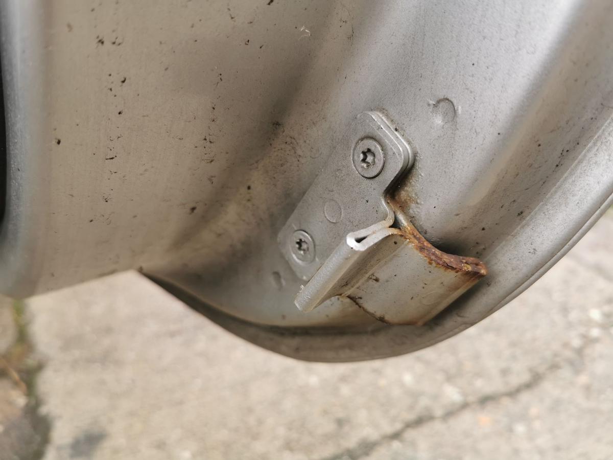 Renault Clio III R Beifahrertür Tür Autotür Rohbau rechts 3trg TED69 Gris Platin