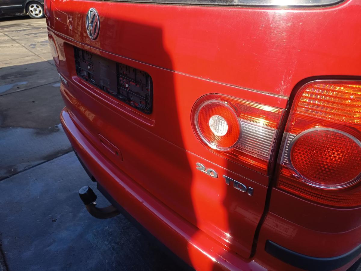VW Sharan 7M original Heckklappe mit Scheibe K3A Paprikarot Bj 2005