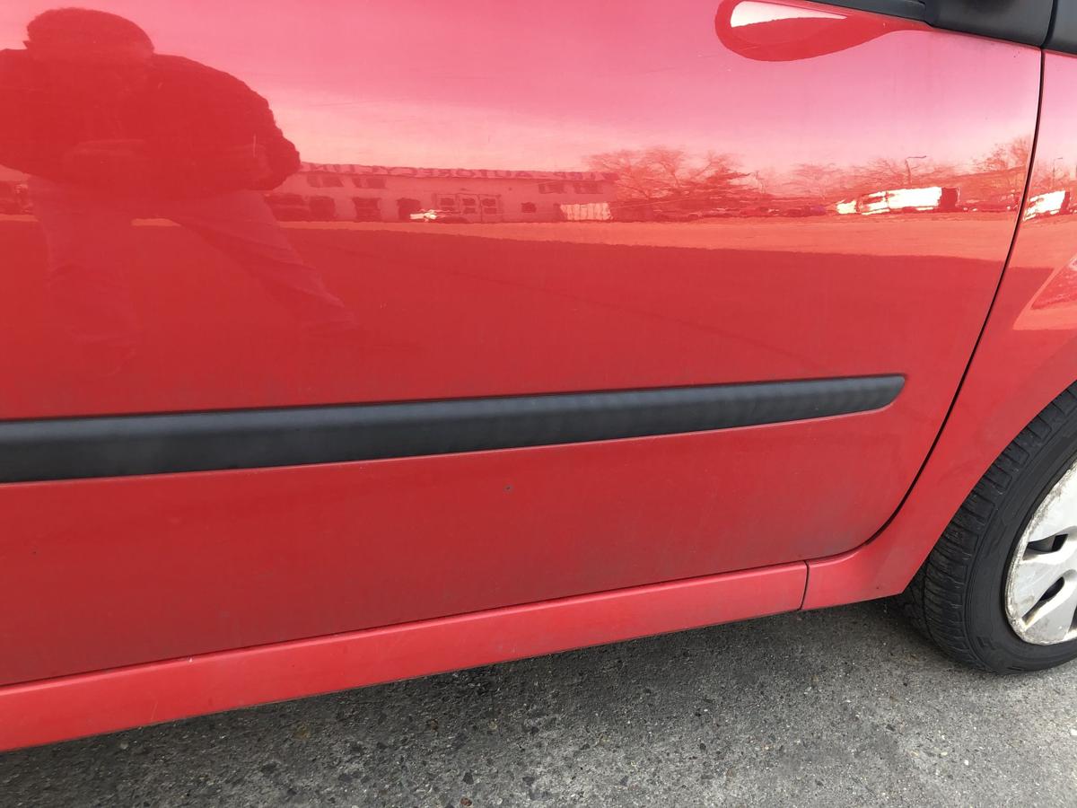 Renault Twingo 2 II T&uuml;r vorn rechts Beifahrert&uuml;r im Rohbau OV727 Spanischrot