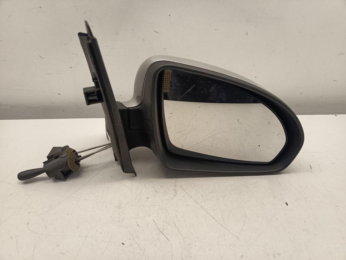 Smart Fortwo 451 original Au&szlig;enspiegel rechts manuell EAD Silber Bj 2009