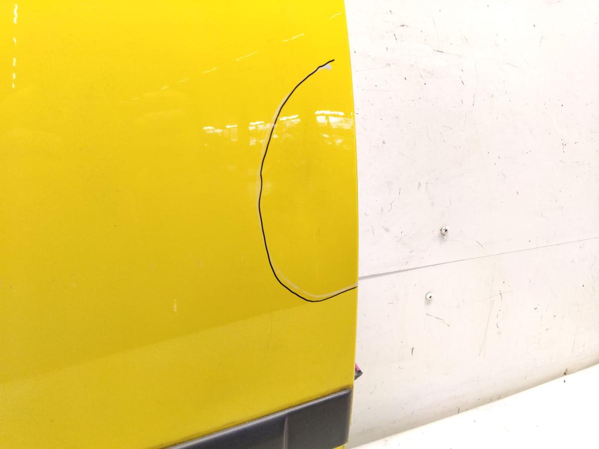 Skoda Fabia 2 T&uuml;r hinten rechts gelb LF1F sprint yellow Limo 5-t&uuml;rig BJ2011