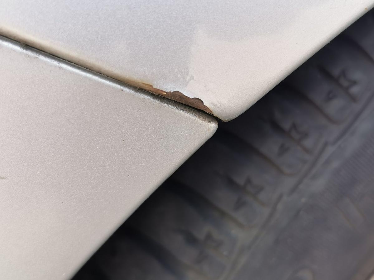 Ford Fusion JU2 Kotflügel Fender Seitenwand vorn links Polar Silber Metallic