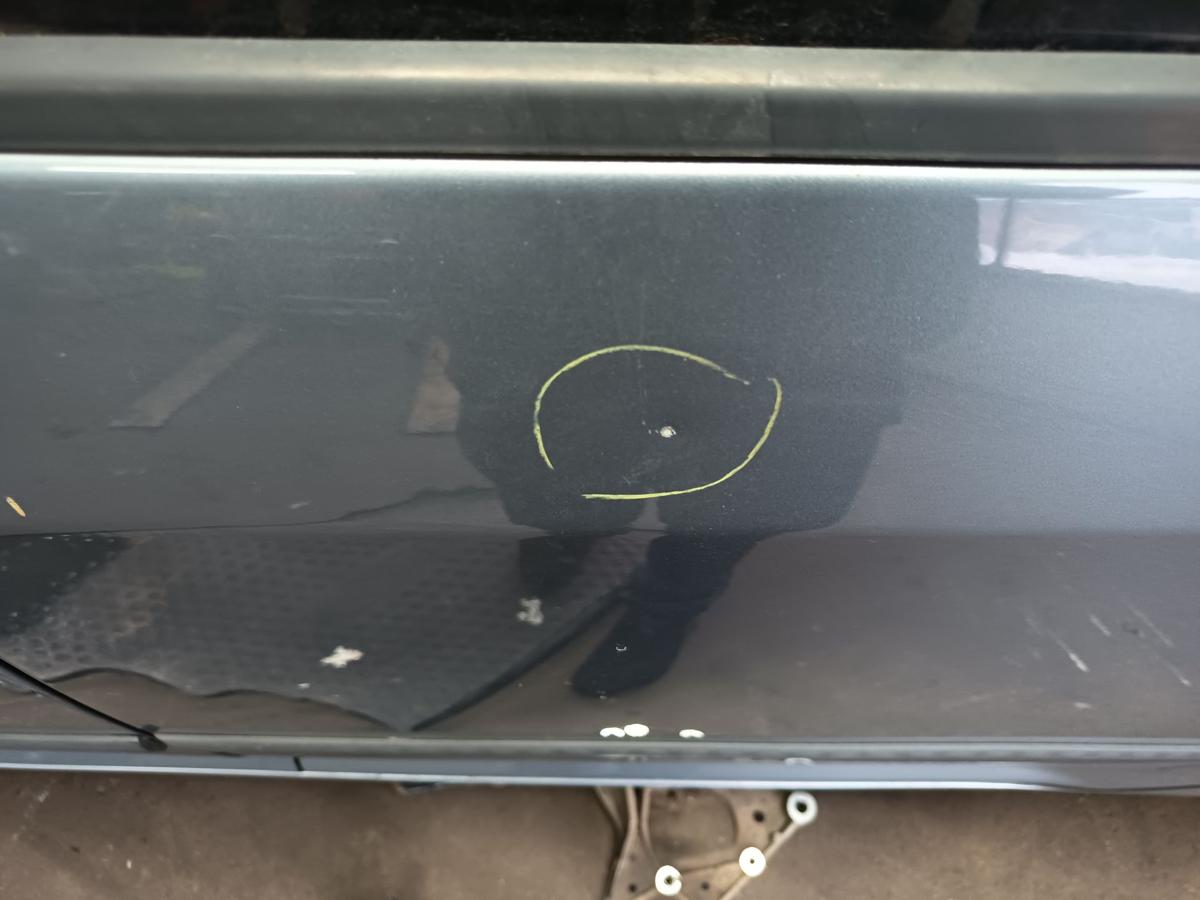 VW Touran 1T3 GP original T&uuml;r hinten links Fond R7N Mountaingrey Bj 2010