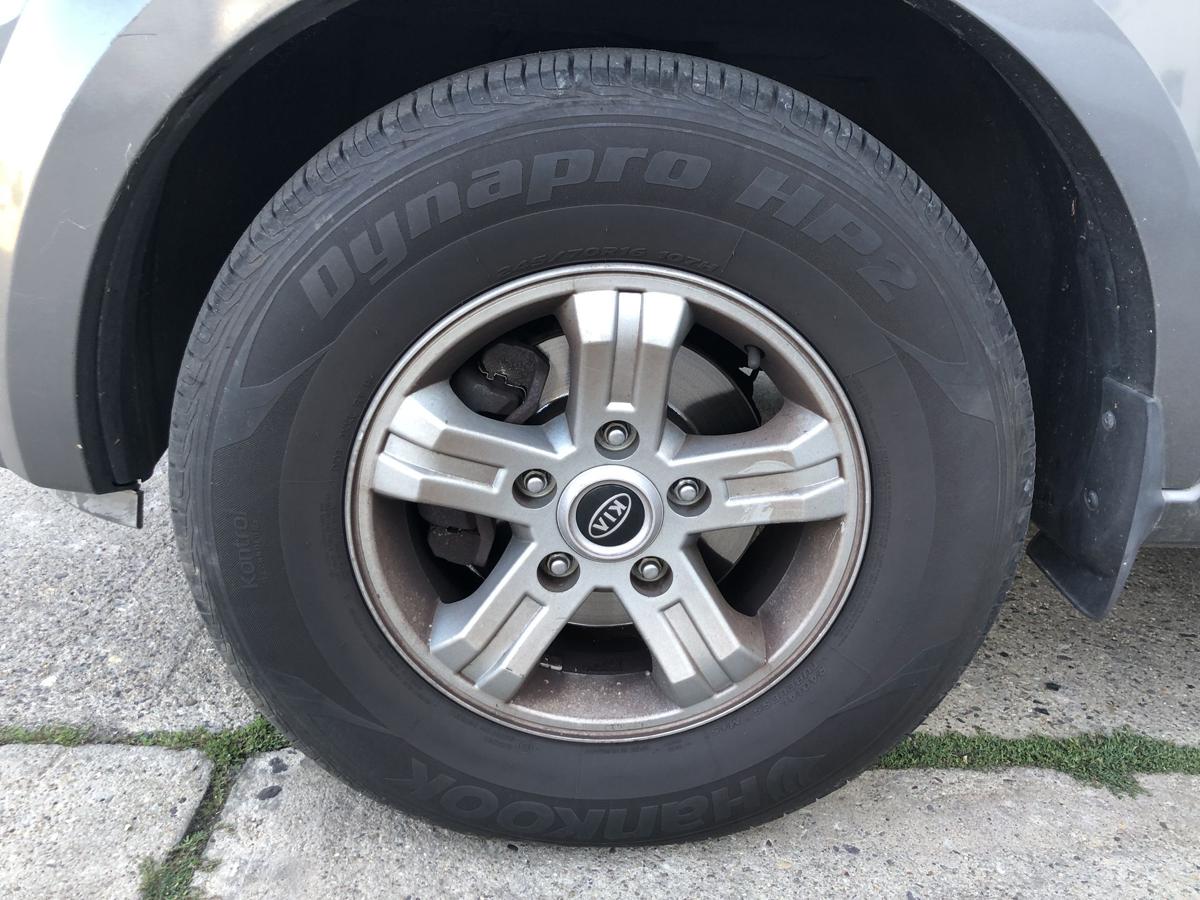 Kia Sorento JC Komplettradsatz Alufelgen Reifen 245 70 16 Radsatz Komplettr&auml;der