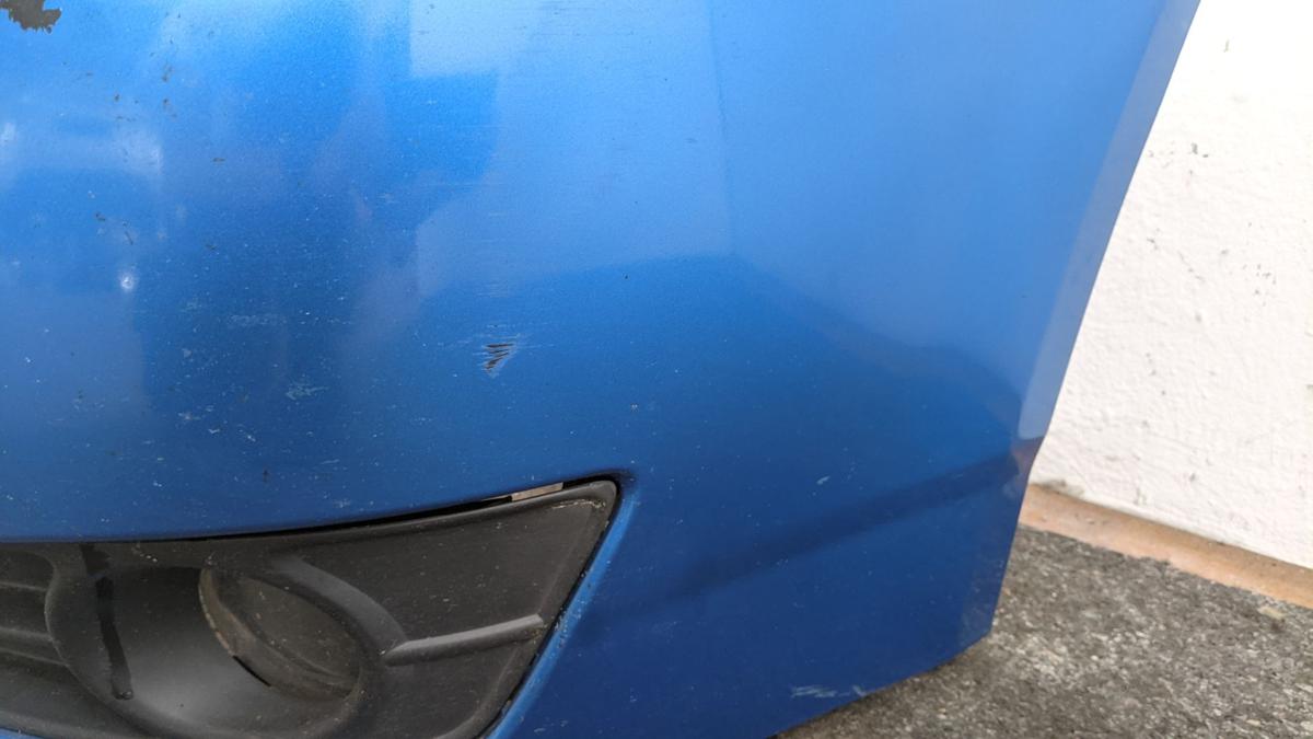 Toyota Corolla ZZE12 Stoßfänger Stoßstange Bumper vorn NSW 8P1 Blue met England