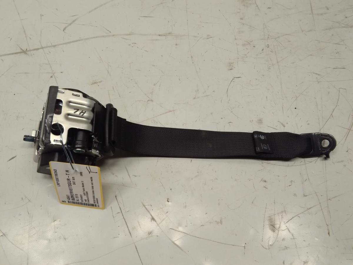 Tesla Model 3 original Sicherheitsgurt hinten links schwarz unfallfrei BJ2019