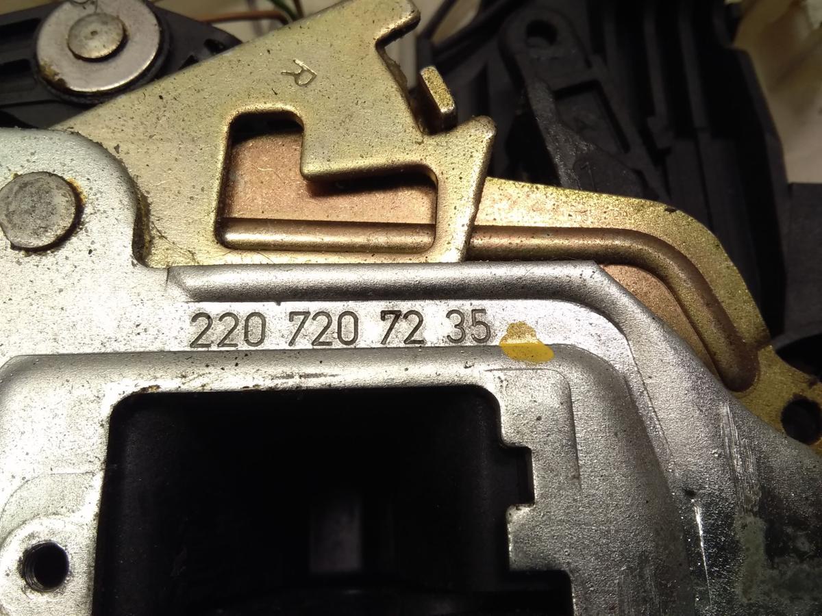 Mercedes S-Klasse W220 original T&uuml;rschlo&szlig; vorn rechts mit Servoschlie&szlig;ung Bj2001