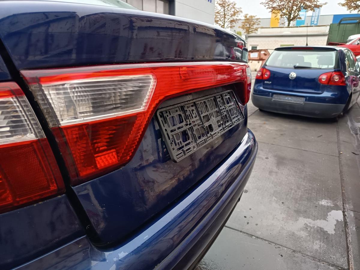 Seat Toledo 1M original Heckklappe Deckel hinten B5N Indigoblau Bj 2000