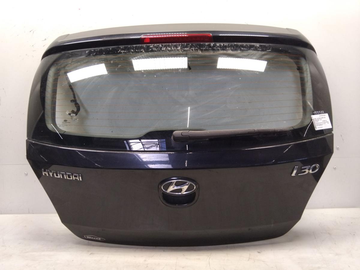 Hyundai i30 FD Heckklappe 9F Stone Black Perl. mit Heckscheibe Flie&szlig;heck BJ2010