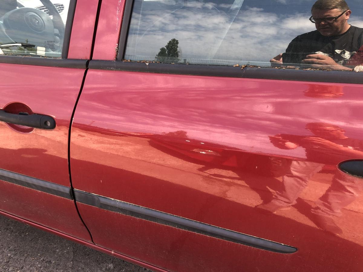 Renault Clio 3 III Grandtour T&uuml;r hinten links Fondt&uuml;r Kombi NNJ Flamencorot